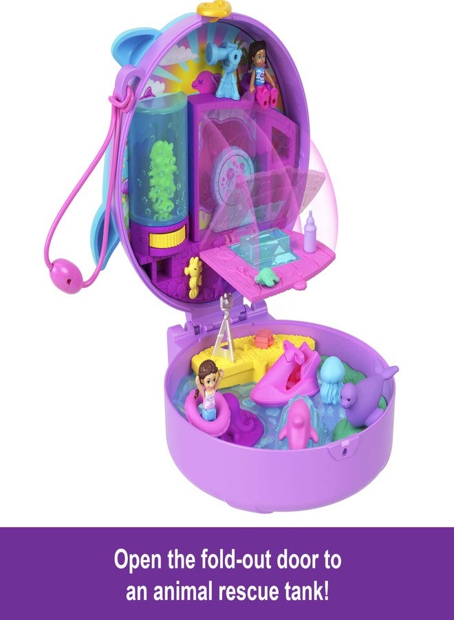 Polly Pocket Dolphin Rescue & Play Compact - Image 4