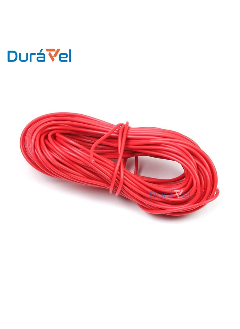 Duravel Copper Wire Conductor for Electrical Power Transmission (RED 50 METER, 1.5MM)