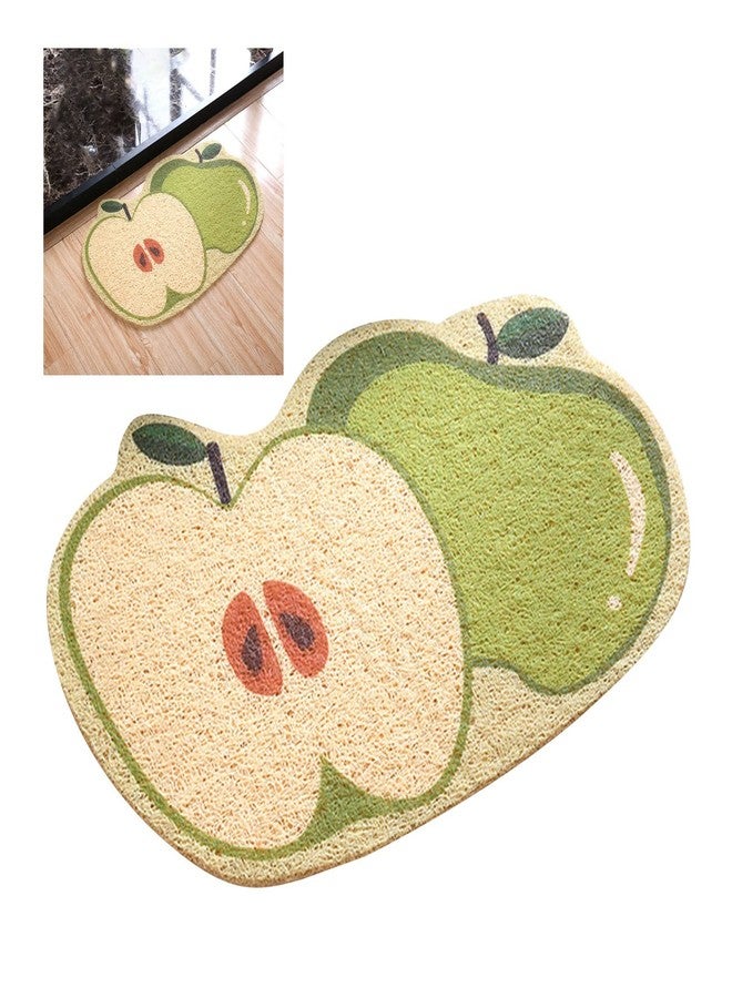 Naroote Cat Litter Mat Litter Trapping Mat Litter Box Mat Flexible Fruit Shape Skid Resistance High Toughness PVC Cat Mats for Litter Large Litter Trapping Mat for Washable Easy Clean (40x60cm / 15.7x23.6in) - Image 4