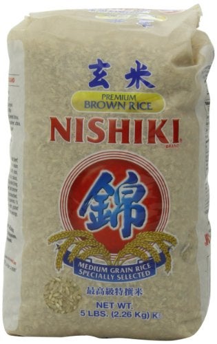 NISHIKI Premium Brown Rice, 5-Pound - Image 1