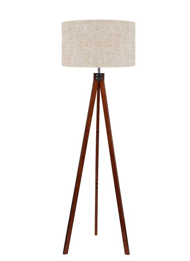 keke Nordic Modern Bedroom linen cover Standing Floor vertical lamp with 9W bulb  - Image 3