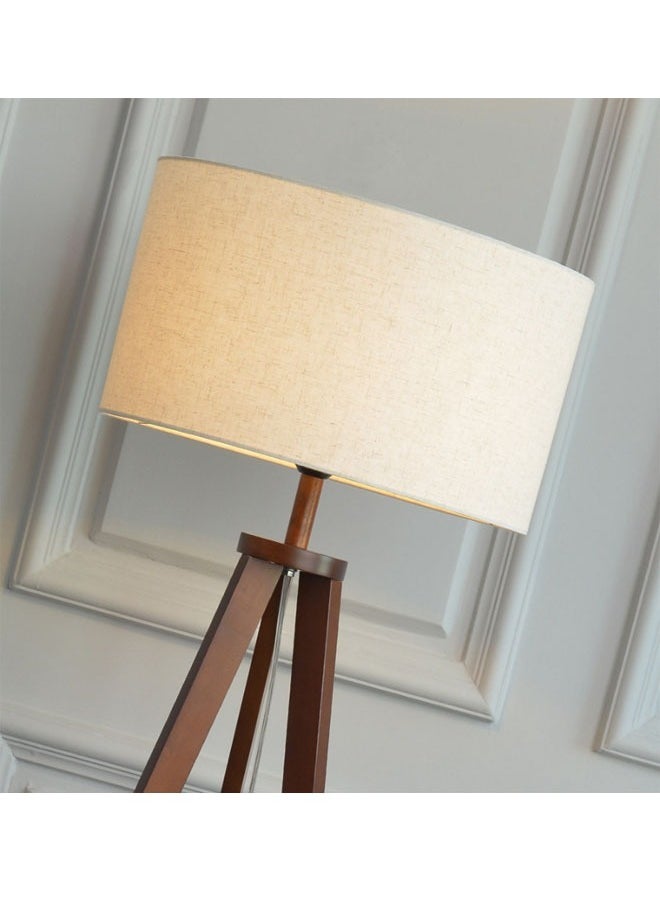 keke Nordic Modern Bedroom linen cover Standing Floor vertical lamp with 9W bulb  - Image 5