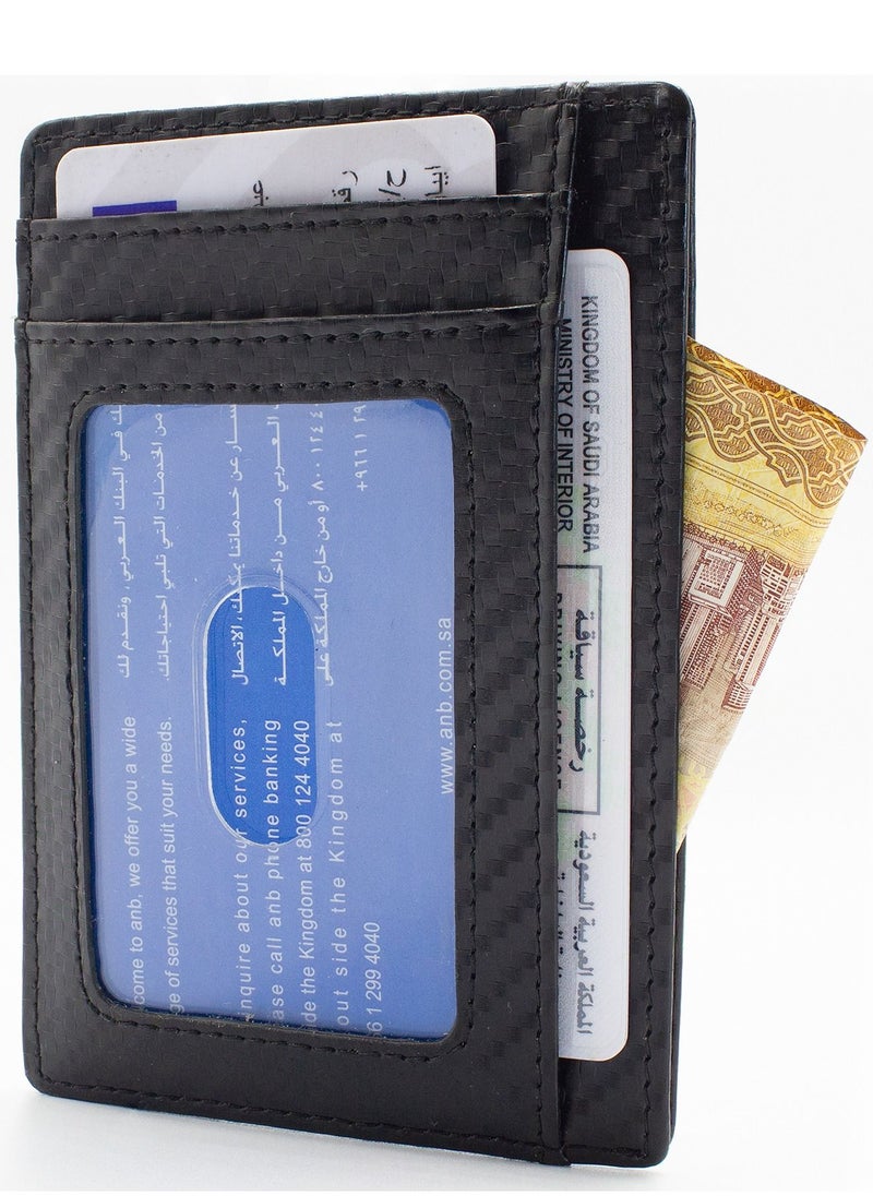 Urise Premium Leather Wallet for Men – RFID Blocking, Minimalist Design, Card & Money Holder, Durable, Multi-Card Capacity  - Image 4