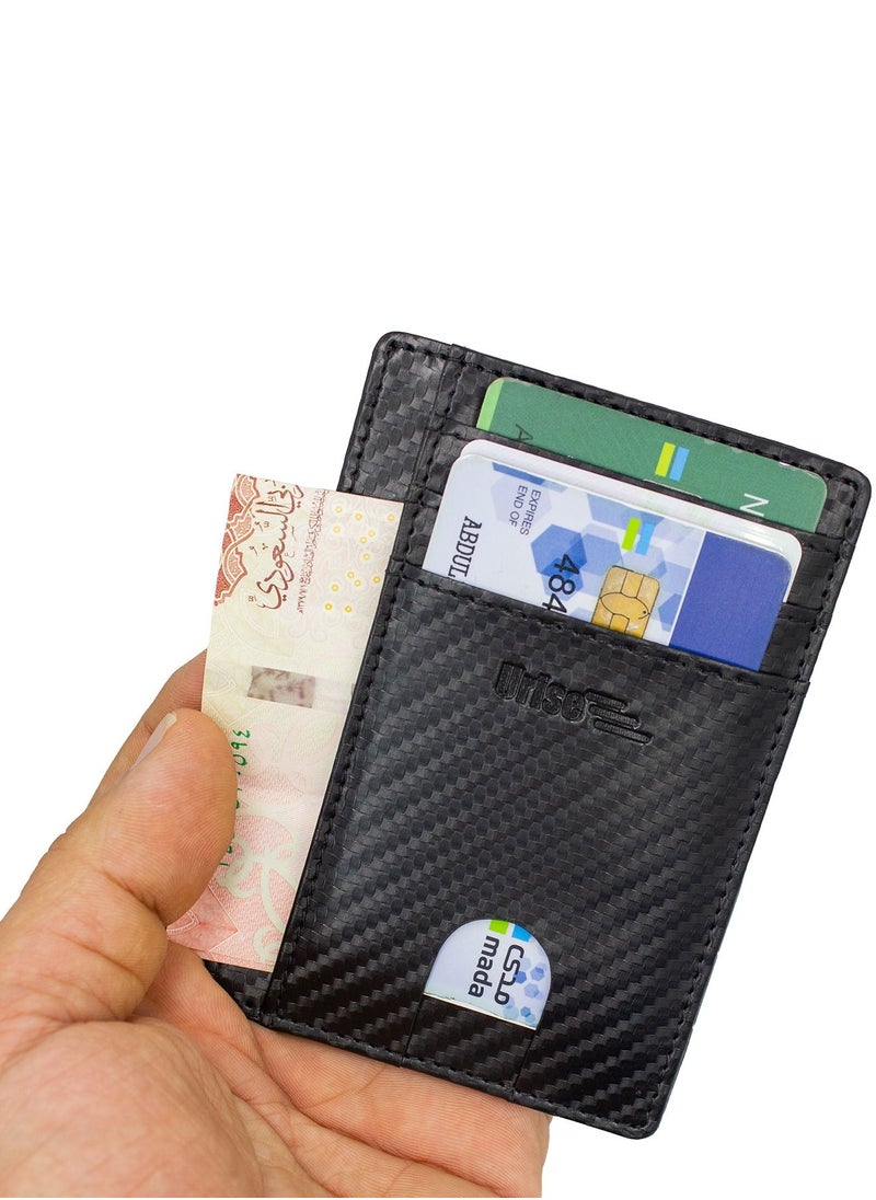 Urise Premium Leather Wallet for Men – RFID Blocking, Minimalist Design, Card & Money Holder, Durable, Multi-Card Capacity  - Image 2