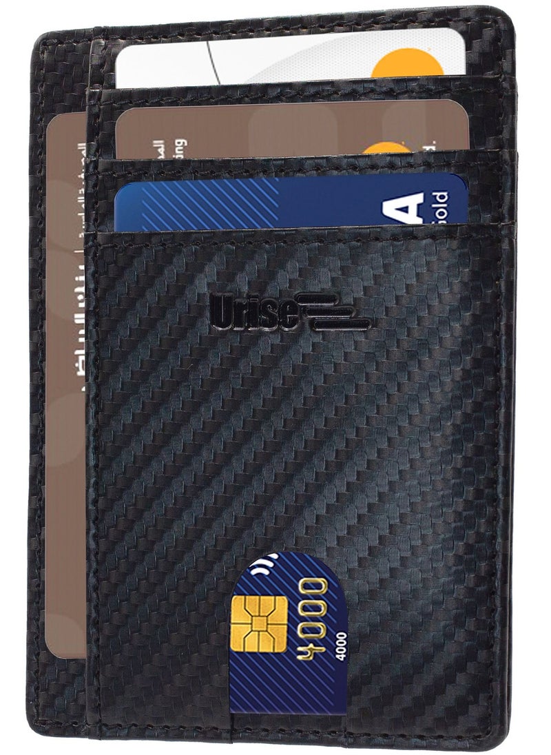 Urise Premium Leather Wallet for Men – RFID Blocking, Minimalist Design, Card & Money Holder, Durable, Multi-Card Capacity  - Image 1