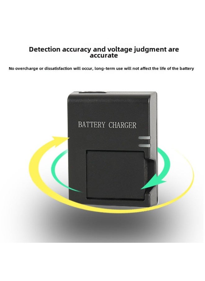 Generic - Applicable To 1100D 1200D 1300D 1500D 3000D 4000D Charger LC-E10C-Color:White Box Packaging + European Regulations (EU) - Image 1