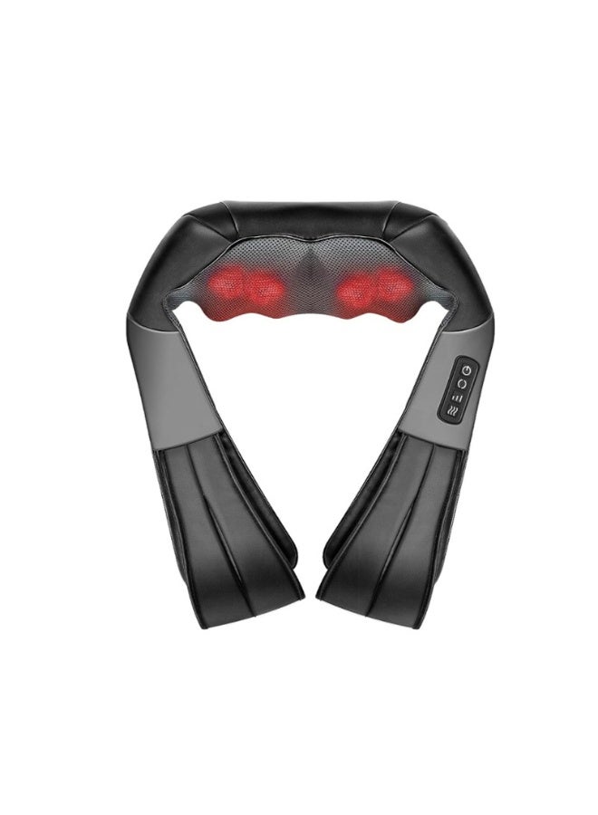 Generic Multifunctional Neck and Shoulder Massager with 3D Kneading, Tapping & Heating – Full Body Home Use Massage Shawl - Image 1