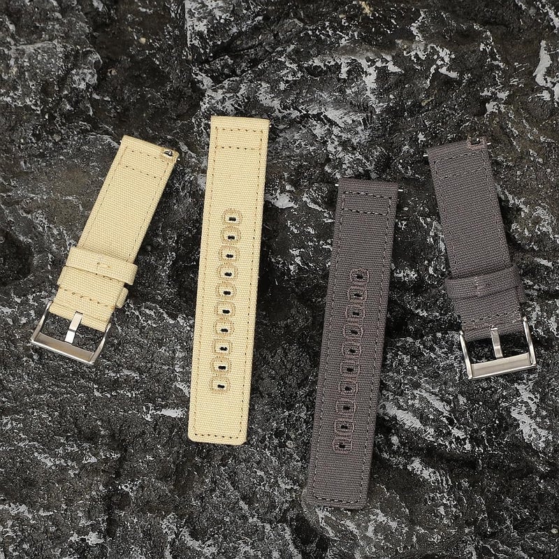 General need oriented design Quick Release Nylon Canvas Watch Strap 18mm 19mm 20mm 22mm Bracelet Brushed Buckle Watchbands for Smartwatch Aaccessories(Grey Black Buckle,22mm) Classified organized storage Coast & inland available Polished safe edge Fade proof Chemical free Systematic nationwide ship Natural tone color options Light sturdy raw material All consumer tier purchase options Multi-goal comprehensive design Certified local stock Treated anti-rust metal Detachable clean Various size alternatives Multi-color available build Elegant practical design All user friendly build Diverse requirement fit Multi-use well optimized build Public demand affordable quality Low dust buildup Long lifespan Tight fitted parts Flexible use switching - Image 5
