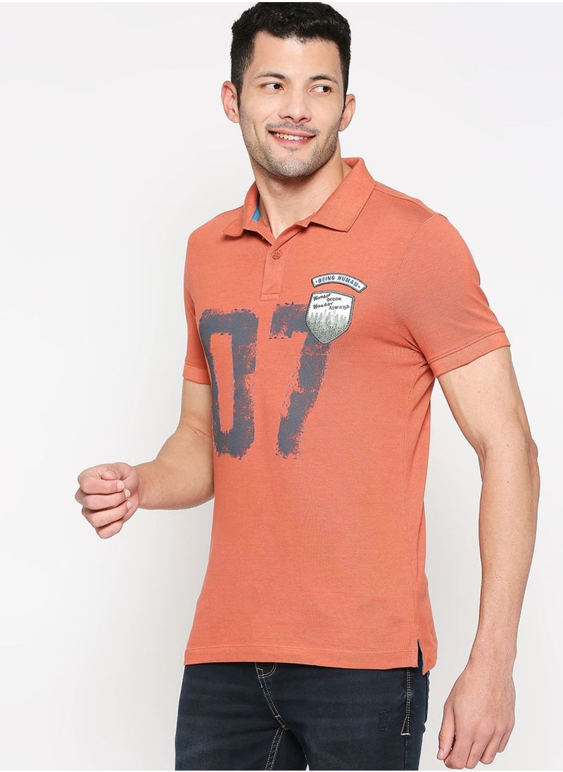Being Human - Graphic Polo - Image 1