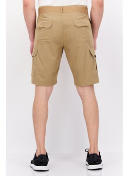 Men Regular Fit Solid Cargo Shorts With Belt, Tan - pzsku/Z507F14D8D6DEE735F339Z/45/_/1737642514/efff136e-f441-4714-a660-6921a22bb364