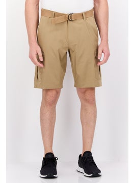 Men Regular Fit Solid Cargo Shorts With Belt, Tan - pzsku/Z507F14D8D6DEE735F339Z/45/_/1737642515/1a976078-4390-42be-8c9c-4edd78a812a9