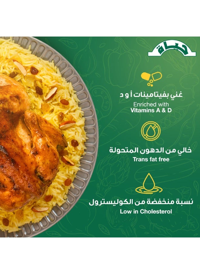 Hayat Palm Olein Pure Vegetable Oil Tin 18 L - Image 4