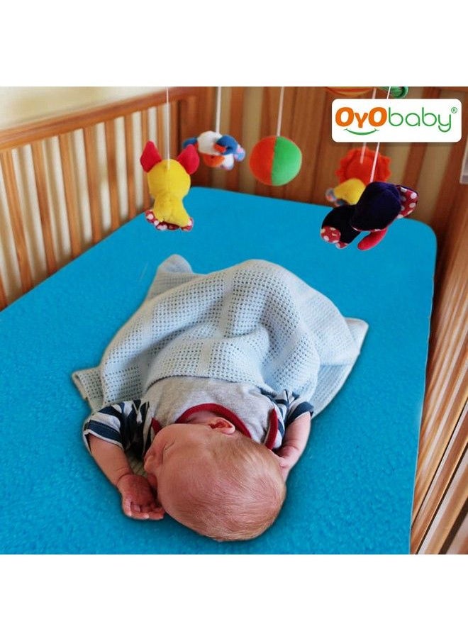 OYO BABY Quickly Dry Super Soft Reusable Mat ; Absorbent Sheets ; Mattress Protector (Size:100 Cm X 70 Cm) ; (39 Inch X 28 Inch ) Firozam  - Image 3