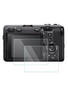 SJet 2 PACK Screen Protector for Sony FX3 FX30 Tempered Glass Cover 0.3mm 9H Hardness Anti-Scrach Anti-Bubble  - Image 1