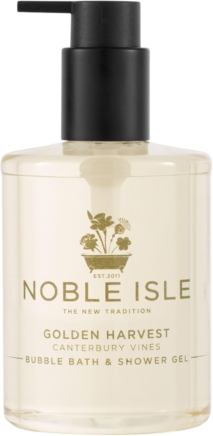 Noble Isle Golden Harvest Bubble Bath Shower Gel 250ml