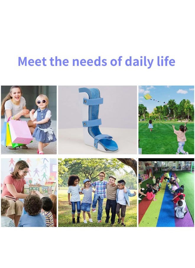 GHORTHOUD - Kids AFO Drop Foot Brace for Child Toddler Ankle Foot Orthosis Pediatric Afo Night Splint Walking with Shoes or Sleeping Othopedic Drop Foot Support for Children (Small-Right) - Image 1
