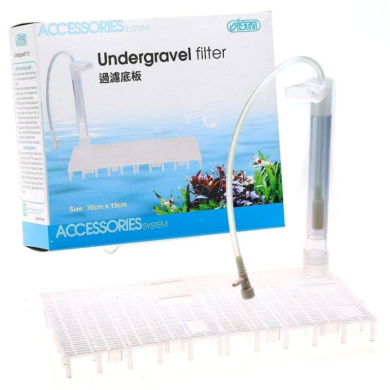 CORISRX BEST OF YOUR LIFESTYLE Undergravel Filter 11.8" X 5.9" Fish Tank Under Gravel Filter - Image 1