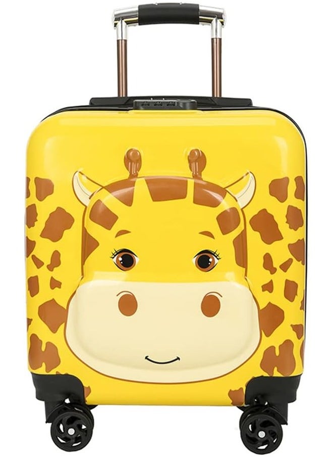 Generic - Kids Luggage Travel Suitcase Children's Carry on Luggage 16" Cartoon Rolling Trolley Case for Children Boys Girls - Image 1