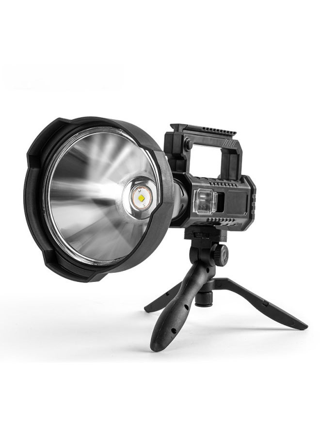 Multifunctional Charging P50 Searchlight High-intensity Handheld Flashlight Outdoor Portable Night Fishing Lamp-Color:W5119 Portable Lamp Details (with Bracket) - Image 5