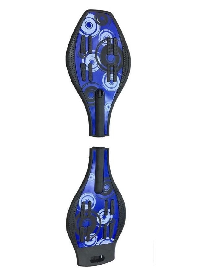 Skate Board Wave Skate Board with Carry Bag .Flash Colorful Light on Wheels (Multi Color and Multi Design) (Blue WaveBoard)  - Image 3