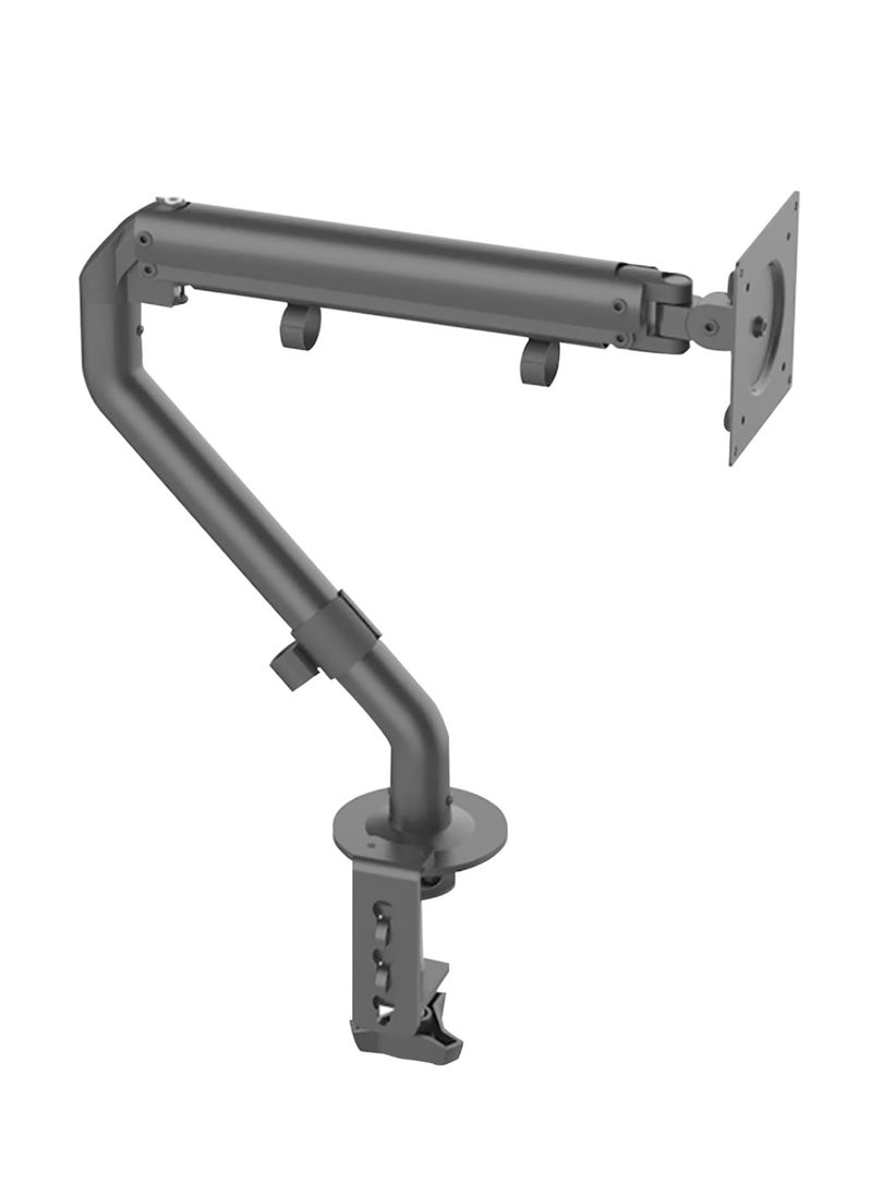 XiuWoo - 17-32 Inch Single Arm Monitor Stand, Adjustable Gas Spring Desk Mount Stand with Cable Management, Heavy Duty Computer Monitor Stand, 360° Rotating Monitor Arm for Computer Screen - Image 1