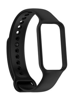 Compatible with Redmi Band 2 Replacement Band - Replacement Silicone Wrist Watch Band Strap Compatible with Redmi Band 2(Silicone Black)