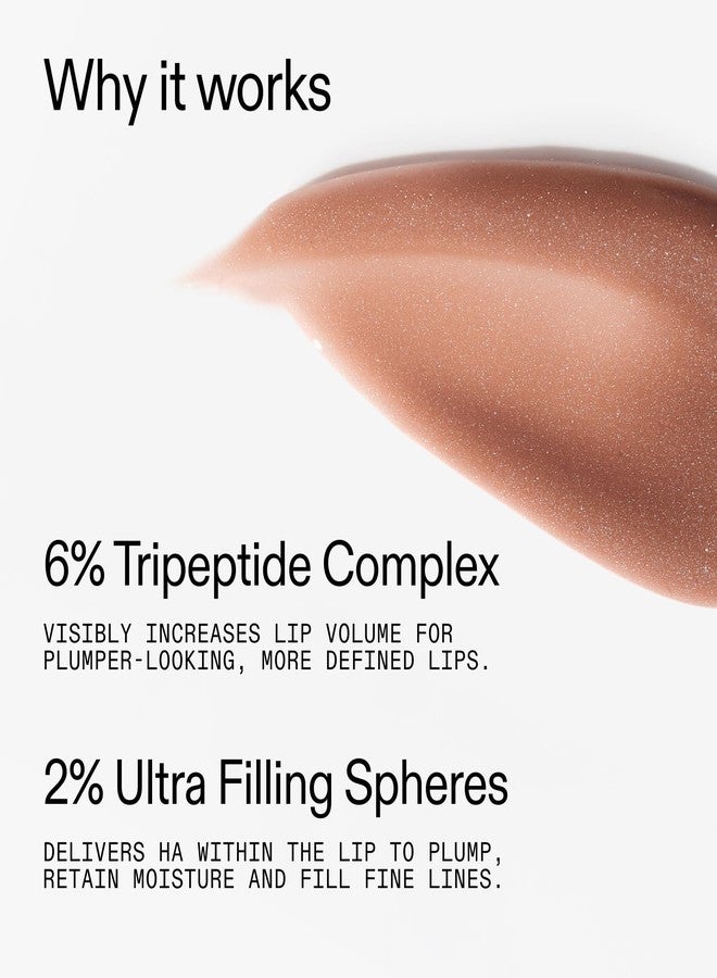 The INKEY List Tripeptide Plumping Lip Balm 10ml, Clinically Proven Plumping Tinted Lip Care, Hydrates Dry Cracked Lips, Vegan & Cruelty Free, Mocha Tint - Image 4