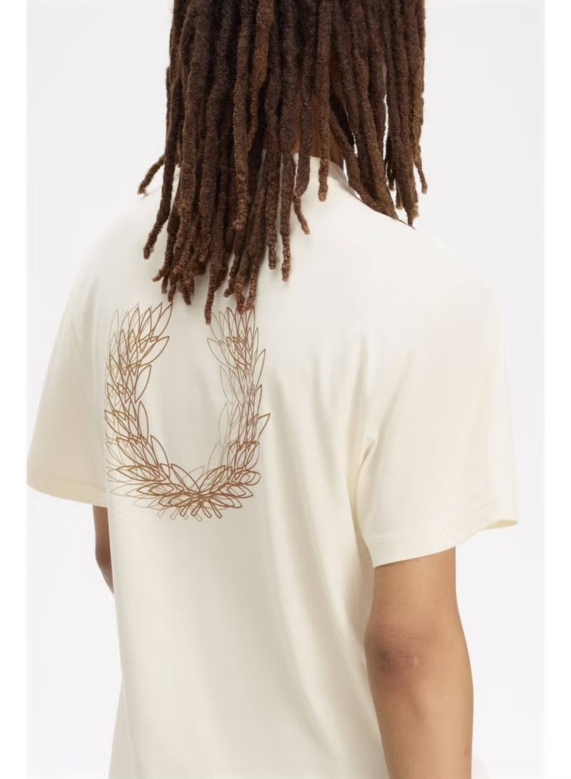 FRED PERRY Round-neck Embroidered Logo Casual Short Sleeve Shirt - Image 3