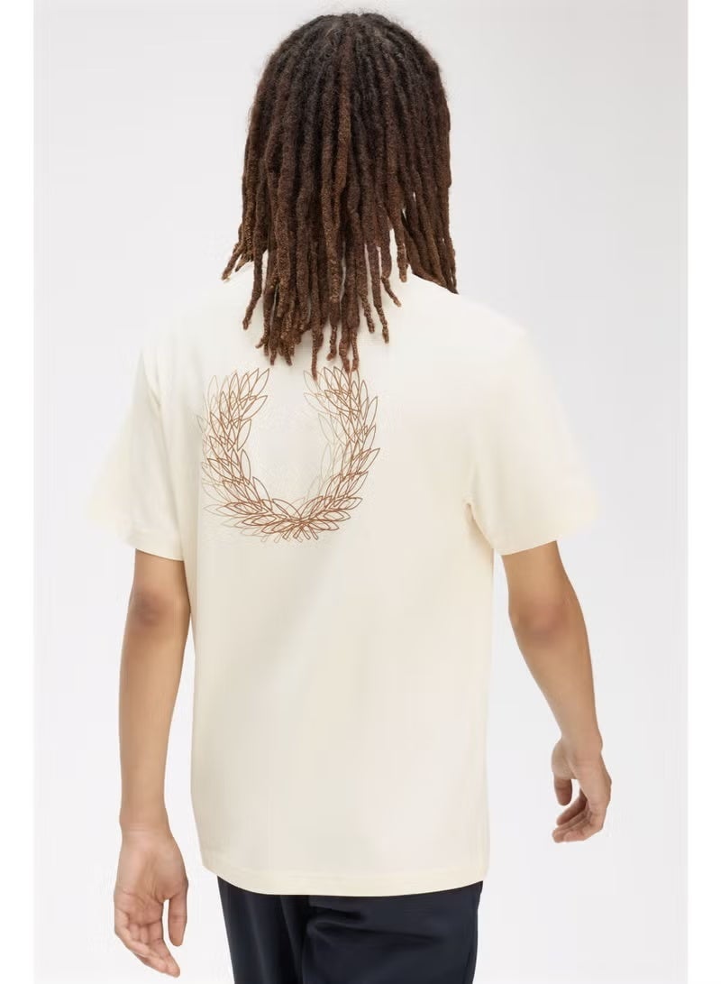 FRED PERRY Round-neck Embroidered Logo Casual Short Sleeve Shirt - Image 2