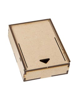 The Broken Token The Broken Token Card Size Bit Box for CCG Expansion - Wood Organizer with Two Dividers for Cards, Tokens, Markers  - Image 3