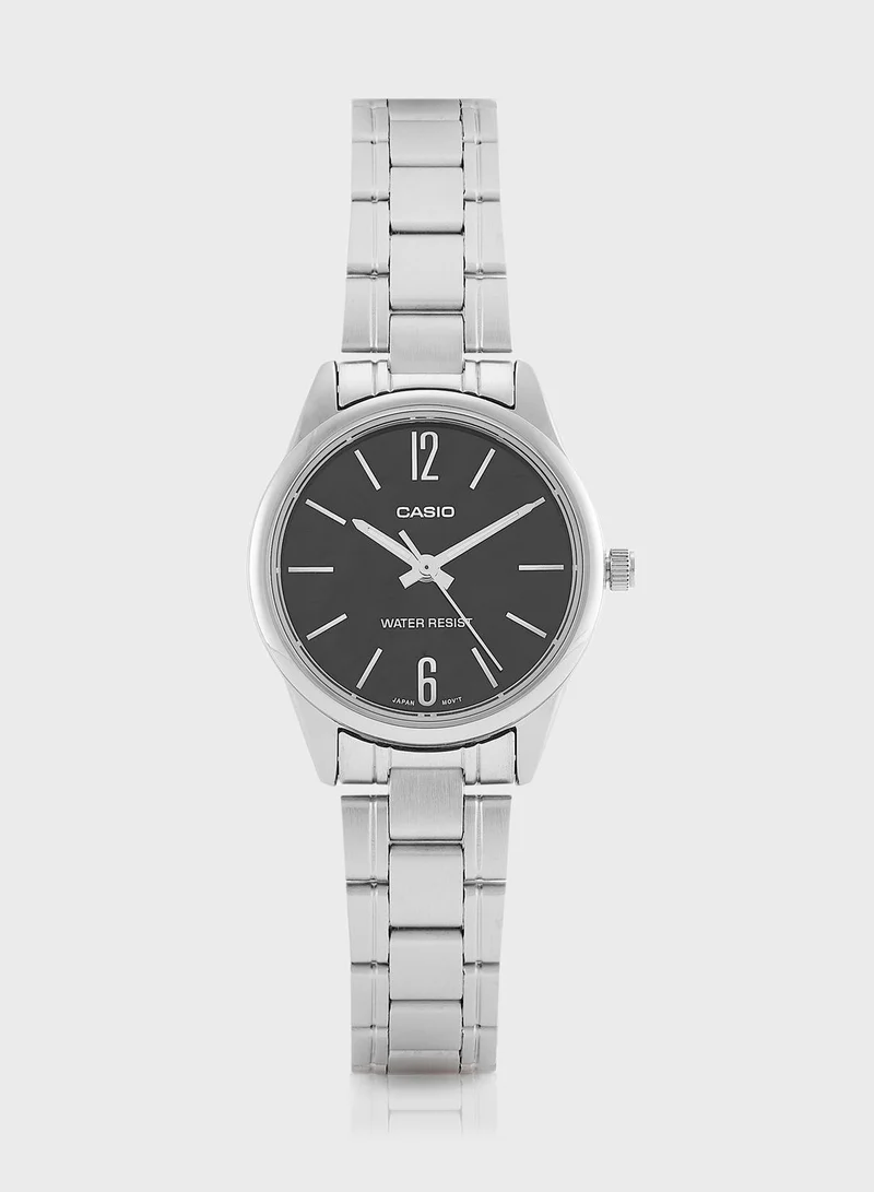 CASIO Steel Strap Analog Watch