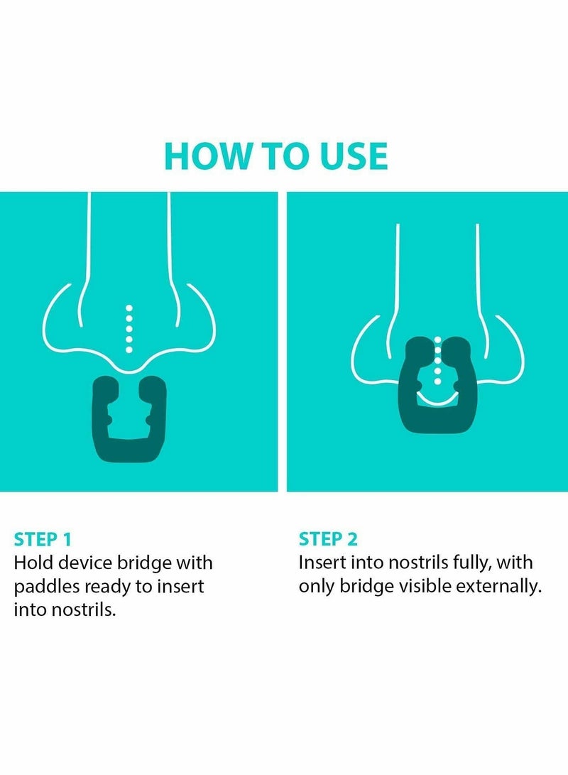 Excefore 4 قطع أجهزة مضادة للشخير مشبك أنف سيليكوني لتخفيف الشخير - Image 3