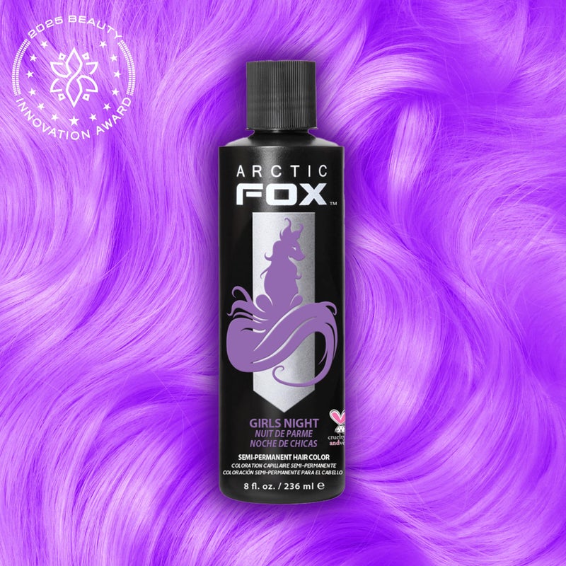 ARCTIC FOX Vegan and Cruelty-Free Semi-Permanent Hair Color Dye (8 Fl Oz, GIRLS NIGHT) - Image 2