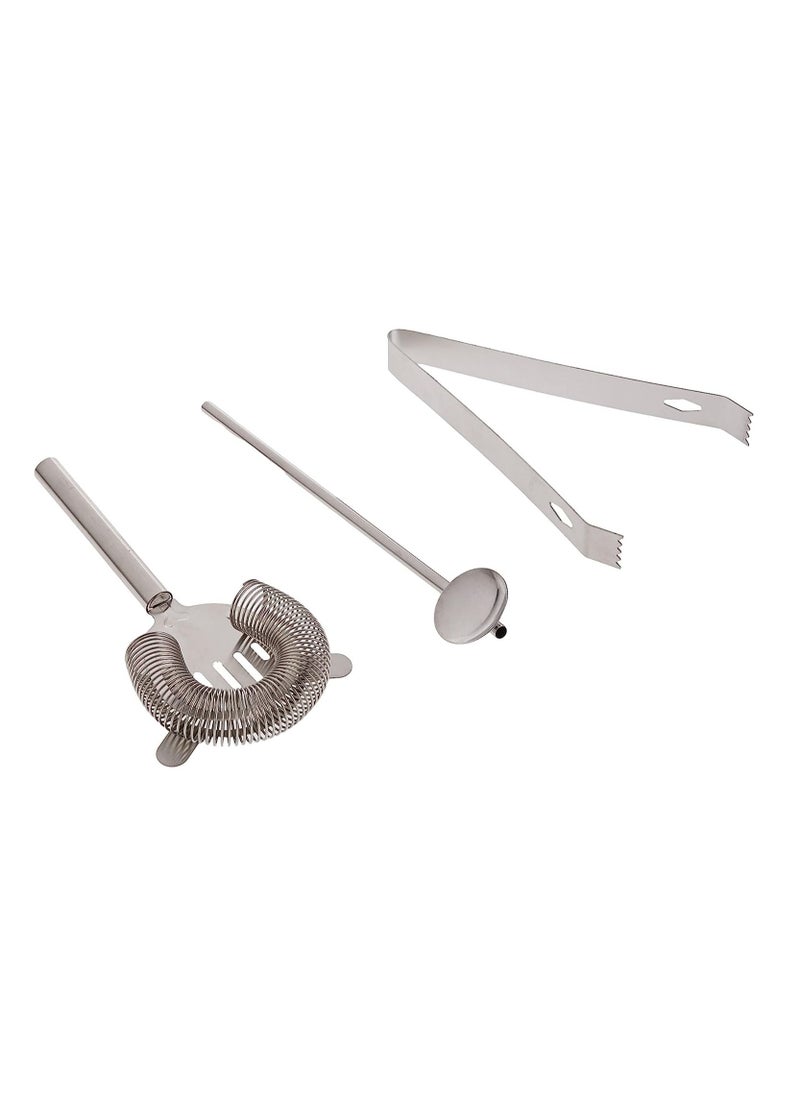 BLOOMING TIME 5pcs cocktail shaker Set Bar Tools Stainless Steel for Home Barware Martini Bartending Kit  - Image 3