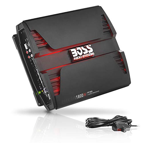 BOSS Audio Systems PF1800 4 Channel Car Amplifier - 1800 Watts, Full Range, Class A-B, 2-4 Ohm Stable, Mosfet Power Supply, Bridgeable - Image 1