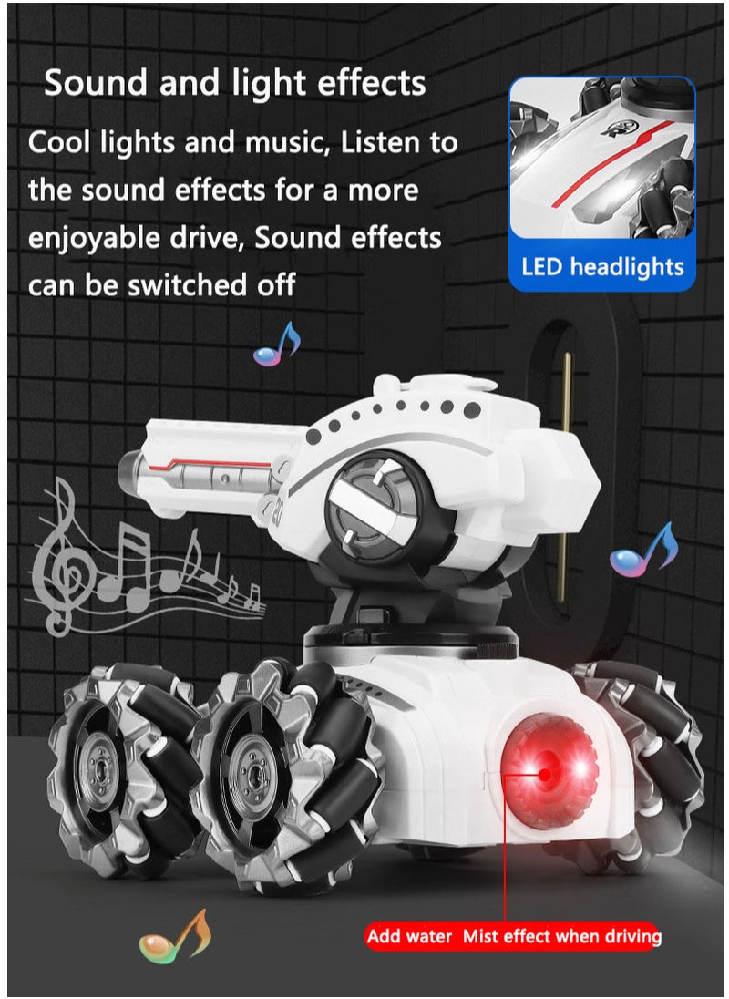 YelaJoy Gesture Sensing Tank, Spray Remote Control Car, Water Bomb Launching Tank Car, 4WD  - Image 3