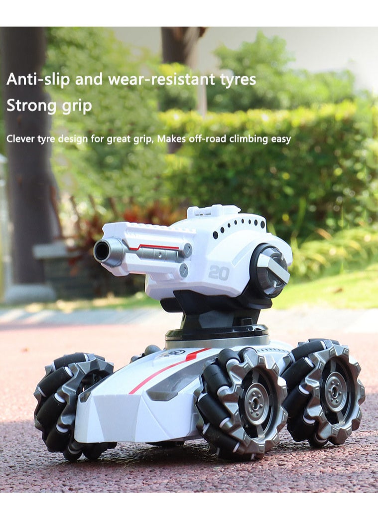 YelaJoy Gesture Sensing Tank, Spray Remote Control Car, Water Bomb Launching Tank Car, 4WD  - Image 4