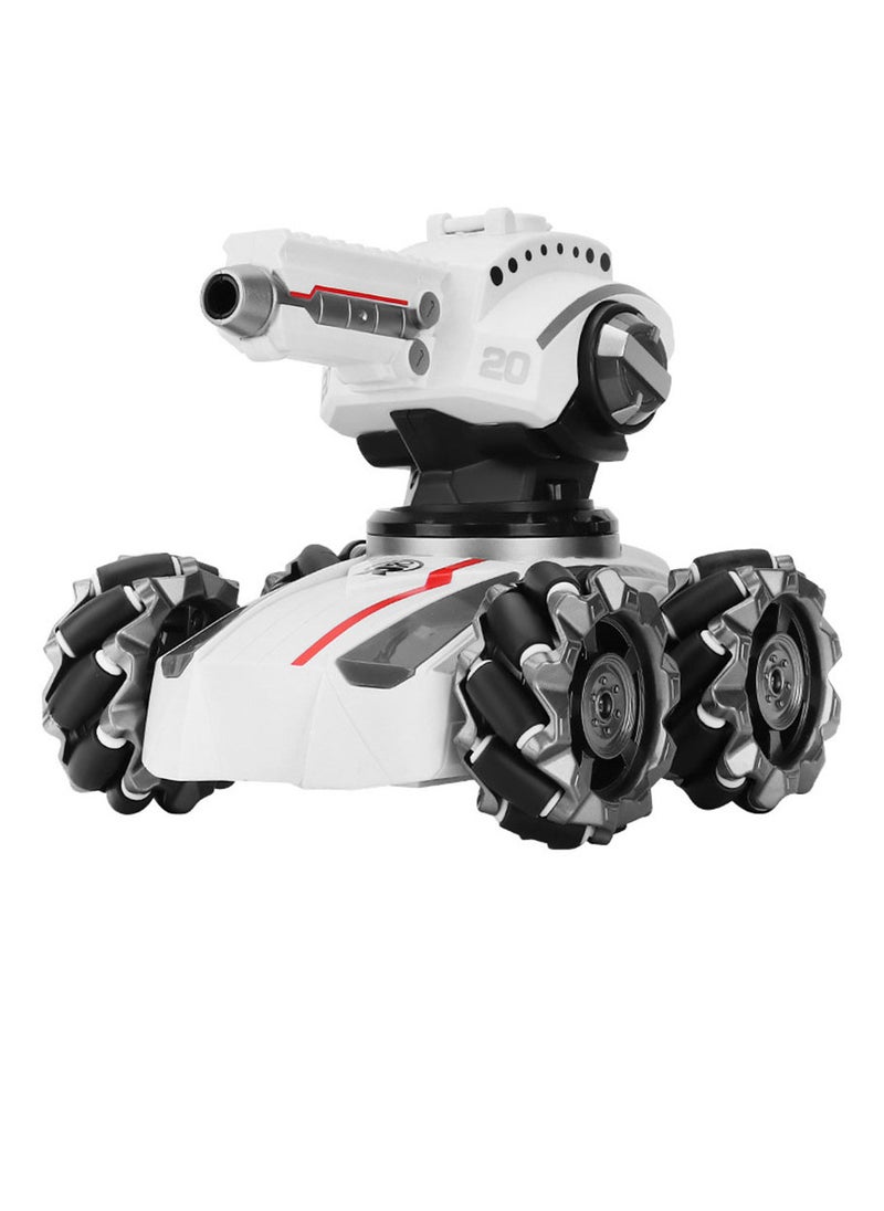 YelaJoy Gesture Sensing Tank, Spray Remote Control Car, Water Bomb Launching Tank Car, 4WD  - Image 1