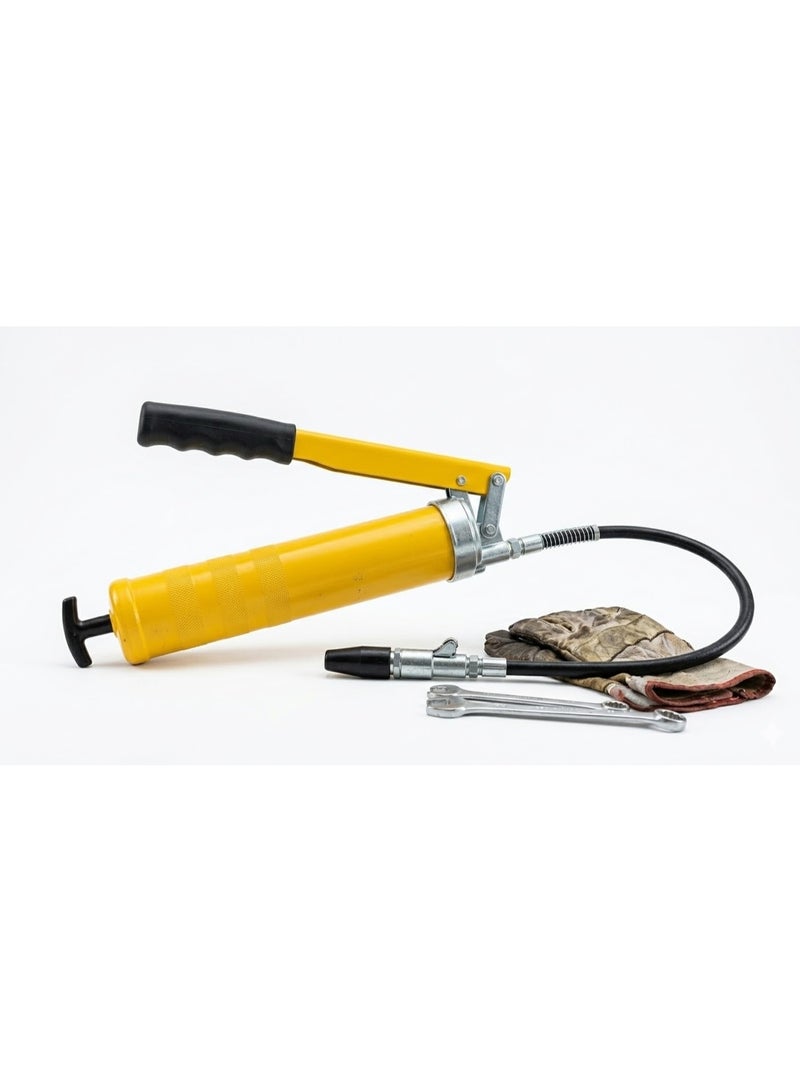Dannio Heavy Duty Grease Gun 450CC With Steel Extension - Image 2