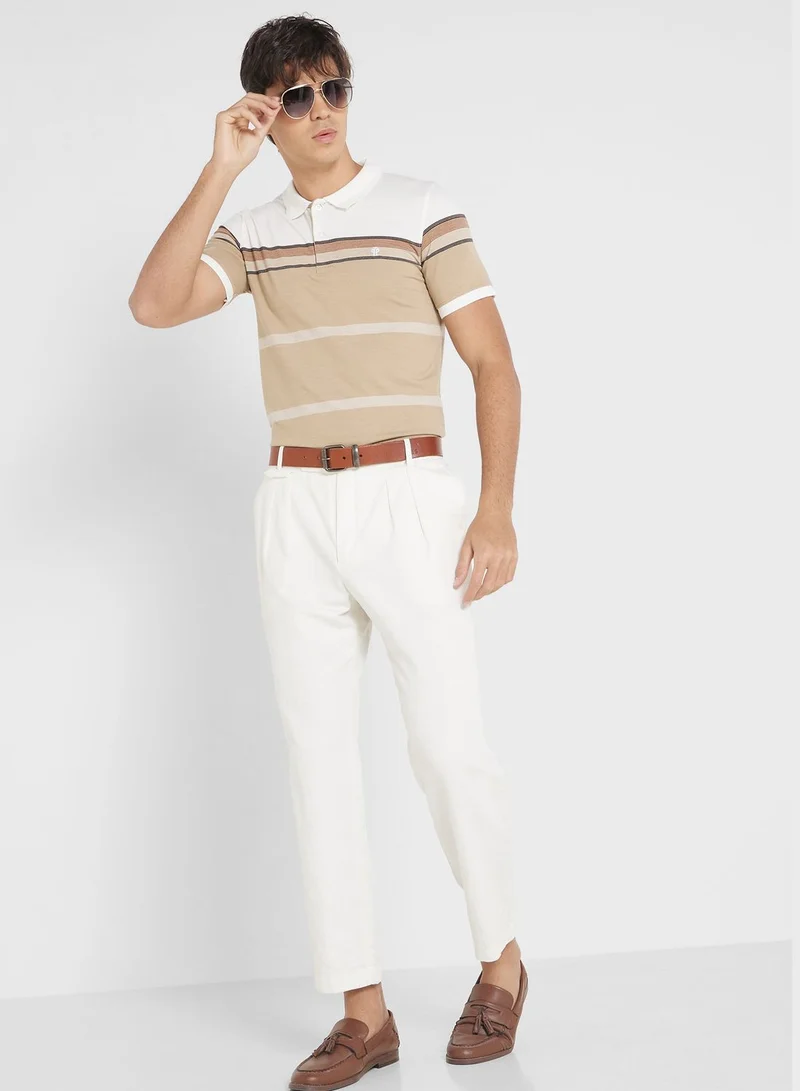 Robert Wood Short Sleeve Polo Shirt