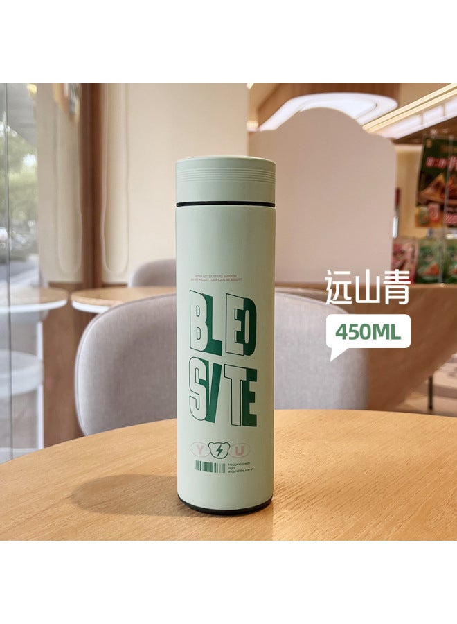 New Cartoon Thermos Cup 304 Stainless Steel Student Portable Bear Pattern Student Water Cup With Filter Net