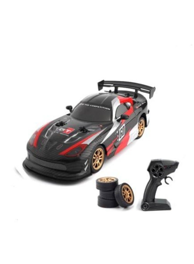 AROAQ Q116 2.4Ghz 360 Degree Racing Drift RC Car Remote Control High Speed Car Black  - Image 1