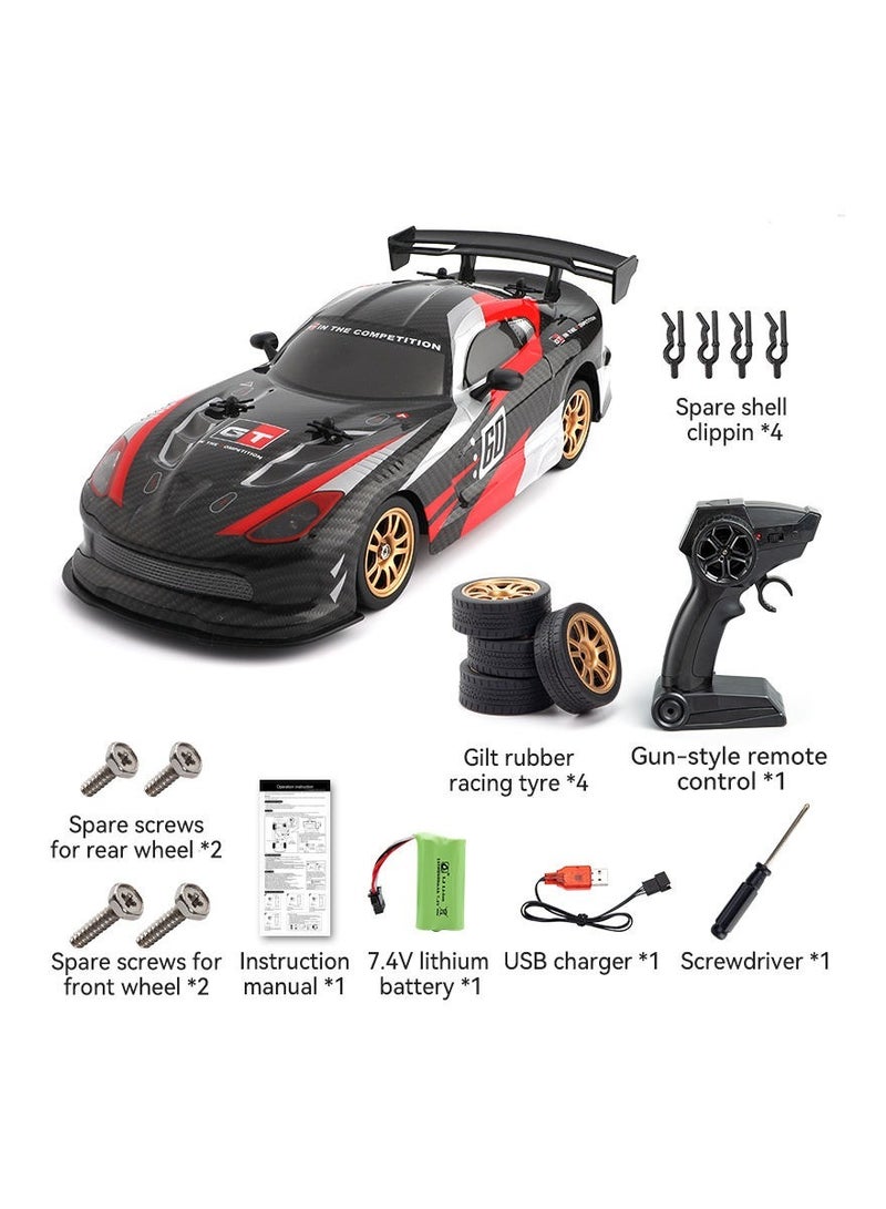 AROAQ Q116 2.4Ghz 360 Degree Racing Drift RC Car Remote Control High Speed Car Black  - Image 2