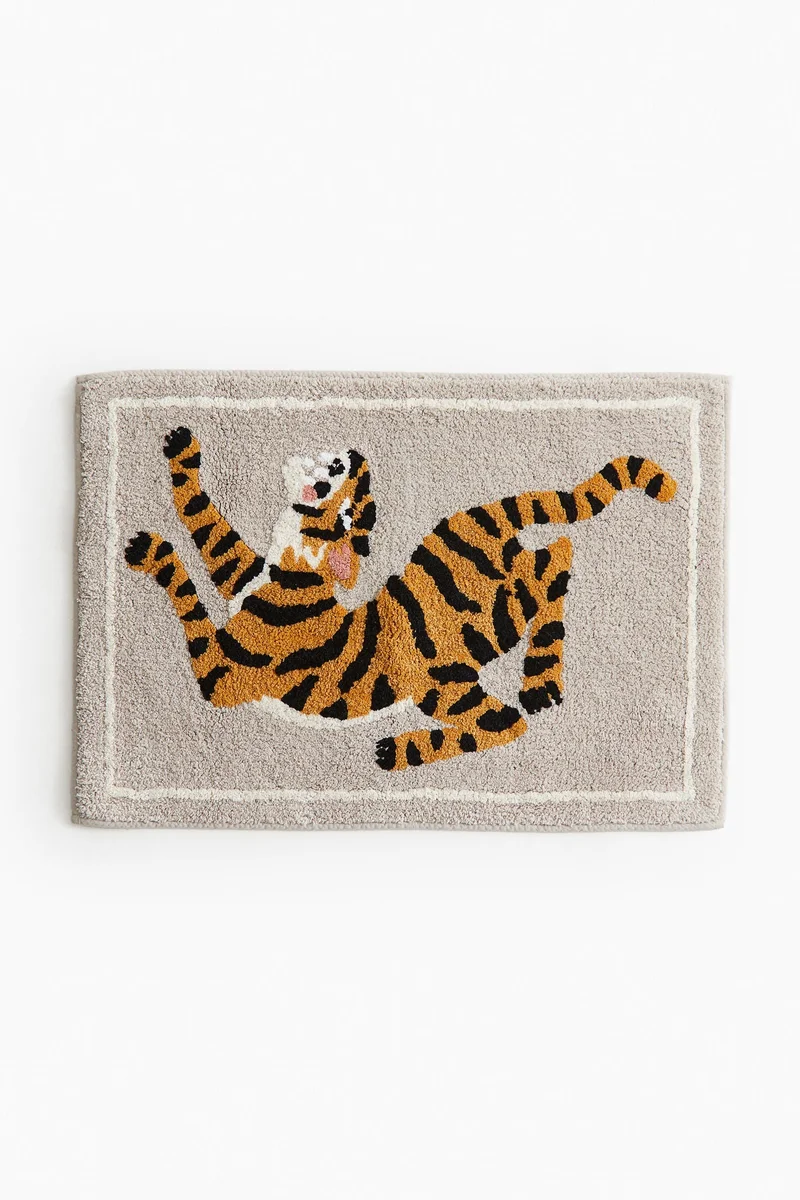 اتش اند ام Cotton bath mat