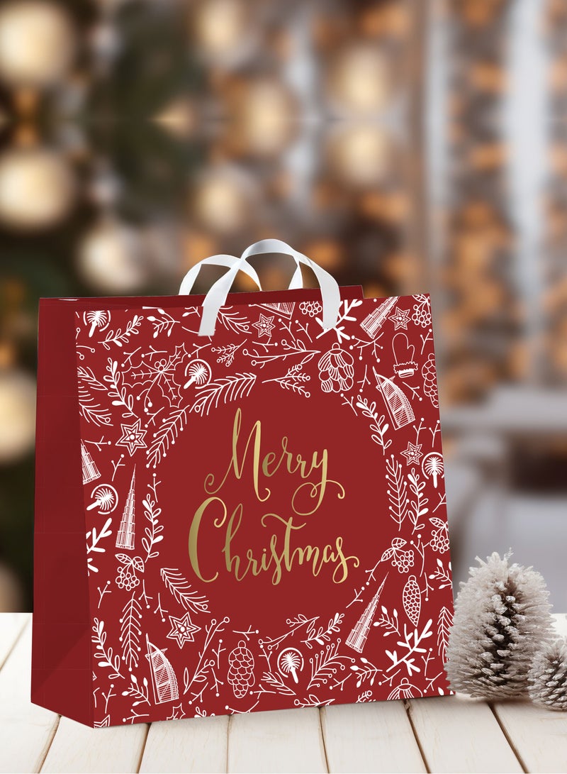 Share the Love UAE Merry Christmas Gift Bag | Large – Large Size for Perfect Holiday Gifting - Image 2