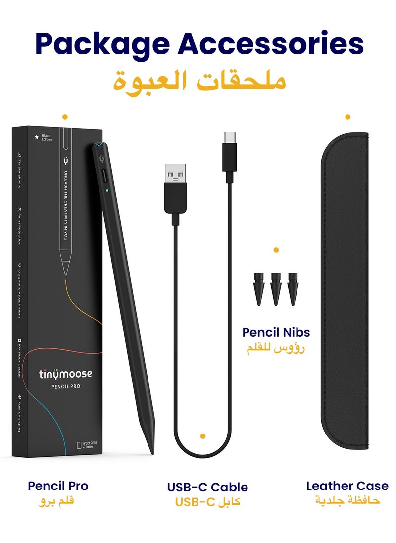 قلم ستايلس إلكتروني رقمي نشط ذكي لجهاز أبل ايباد 2018 وما بعد أسود - pzsku/Z5080859E14A14C43A87DZ/45/_/1730314296/5ef6dcd3-3a71-49a8-93cf-85361a3feed3