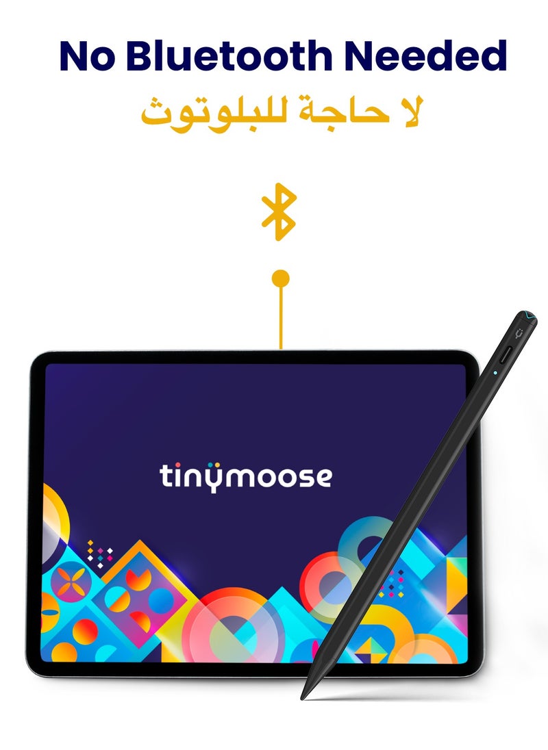 قلم ستايلس إلكتروني رقمي نشط ذكي لجهاز أبل ايباد 2018 وما بعد أسود - pzsku/Z5080859E14A14C43A87DZ/45/_/1730314301/fc6bac35-5e11-4dbb-9532-ad65f5b027cb