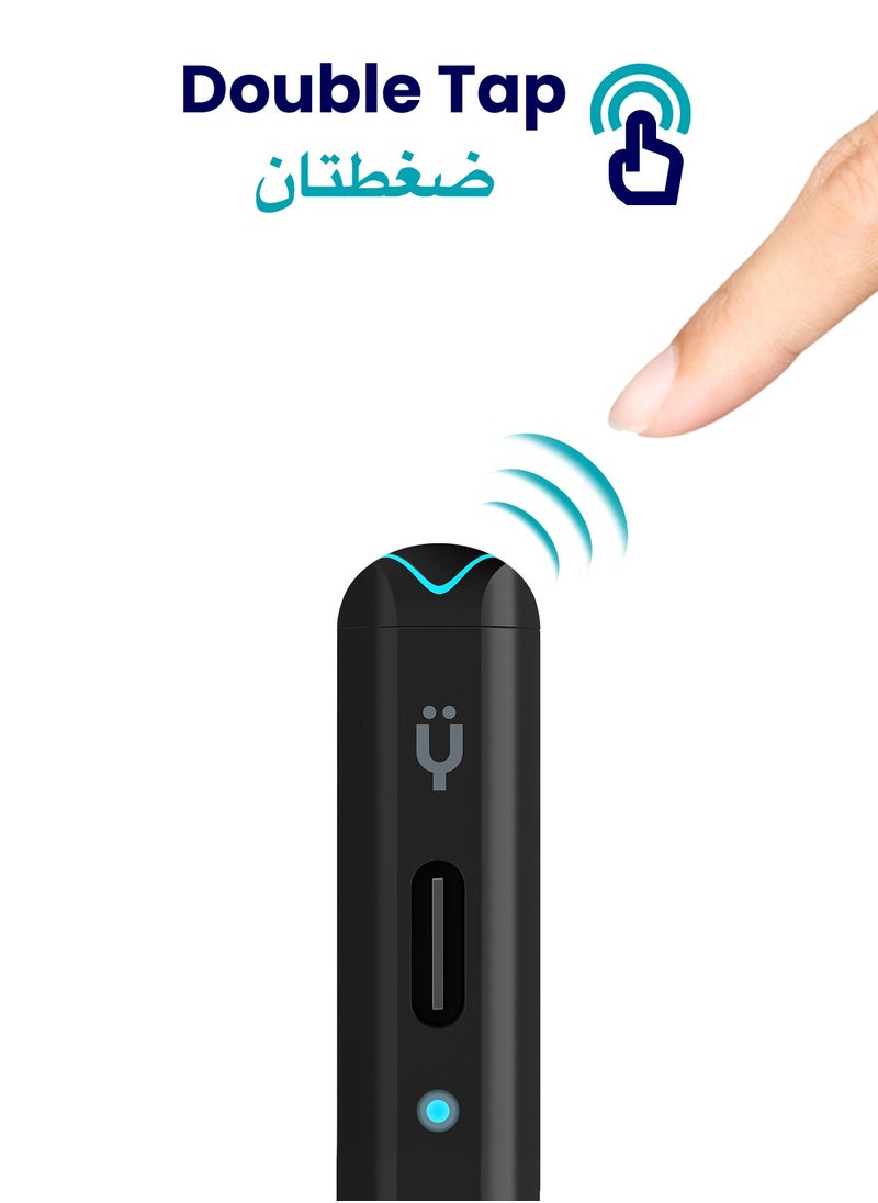 قلم ستايلس إلكتروني رقمي نشط ذكي لجهاز أبل ايباد 2018 وما بعد أسود - pzsku/Z5080859E14A14C43A87DZ/45/_/1730314305/201ea5b7-1acb-4dbf-9157-07f5ca1974ba