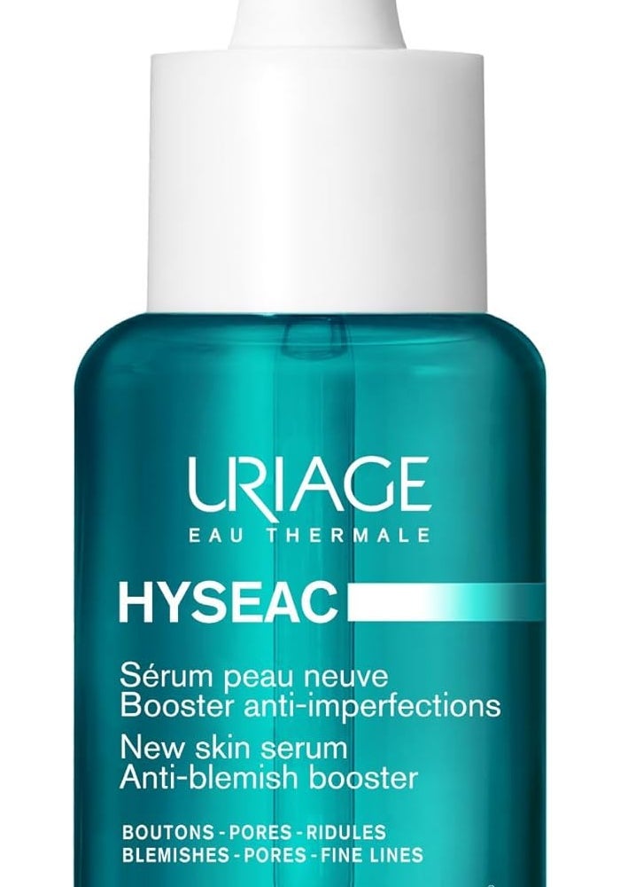 Uriage سيروم URIAGE Hyseac New Skin المضاد للبقع، 30 مل – سيروم حب الشباب مع 5.8% AHA نقي لتقليل البقع - Image 1