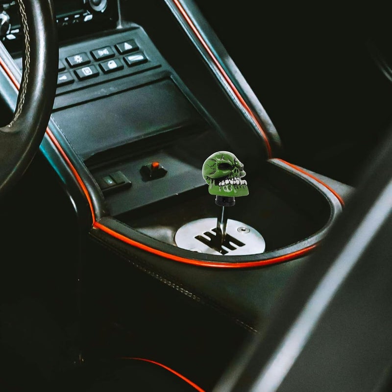 Skull Head Manual Car Gear Shift Knob Tooth Design Gear Lever Stick Handle for Automotive Interior Accessories - Image 5